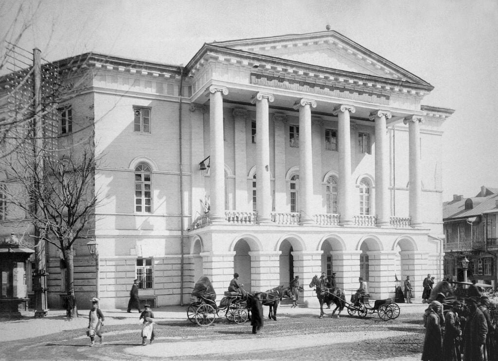 The building of the Georgian Art Museum