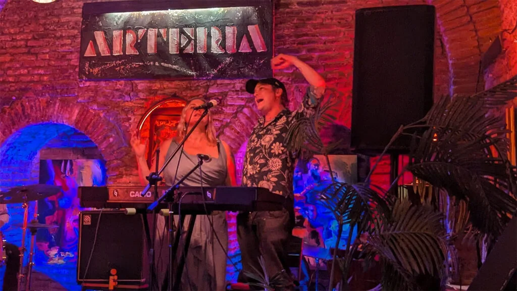 Nick Hudson live on Stage @ Arteria Jazz Pub