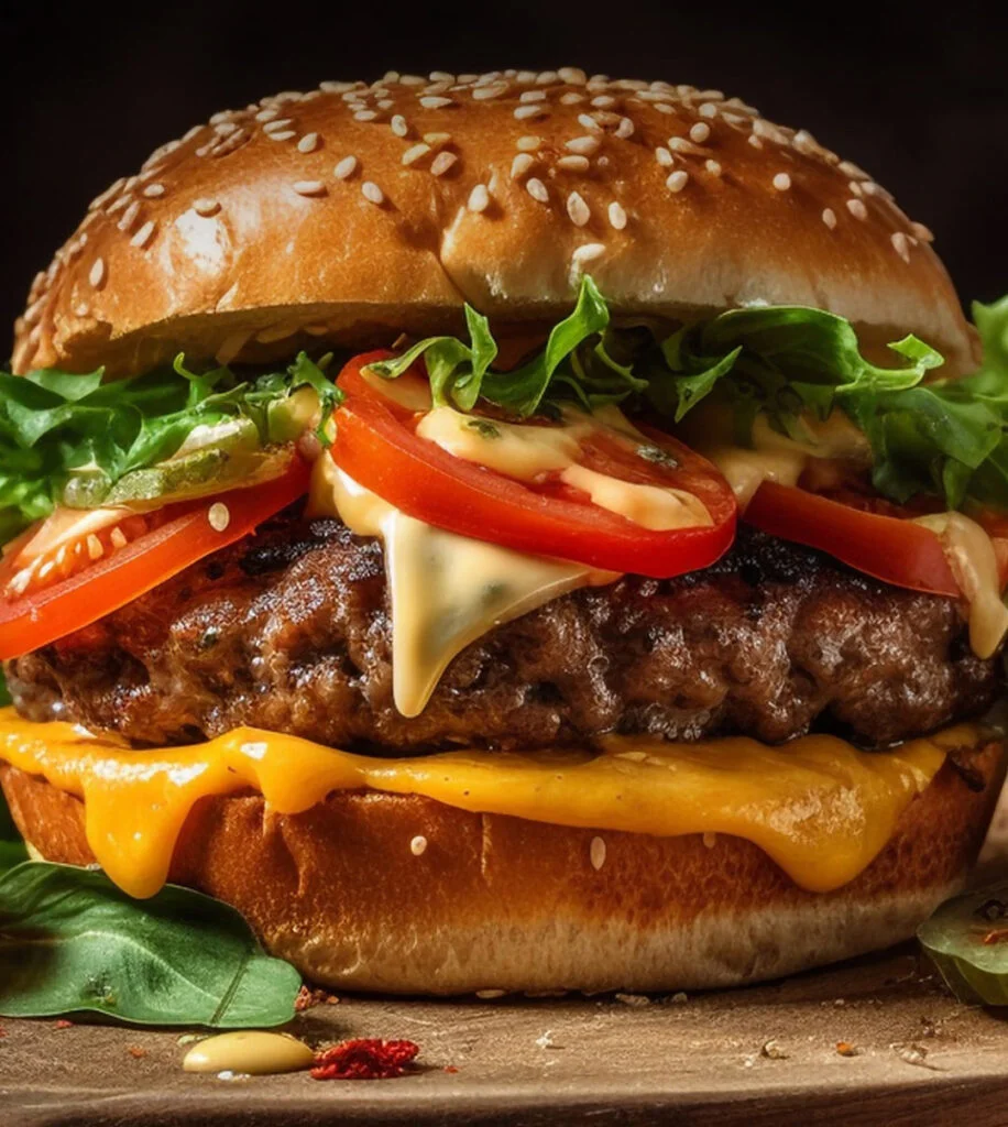 Burgers served in My Chef in Tbilisi