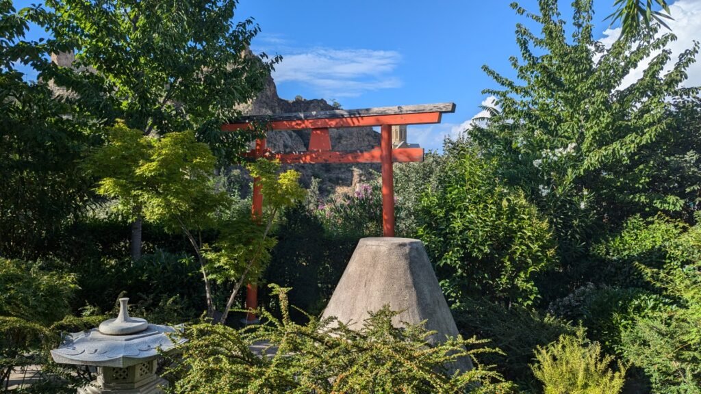 The Japanese Garden inside the Botanical Garden of Tbilisi