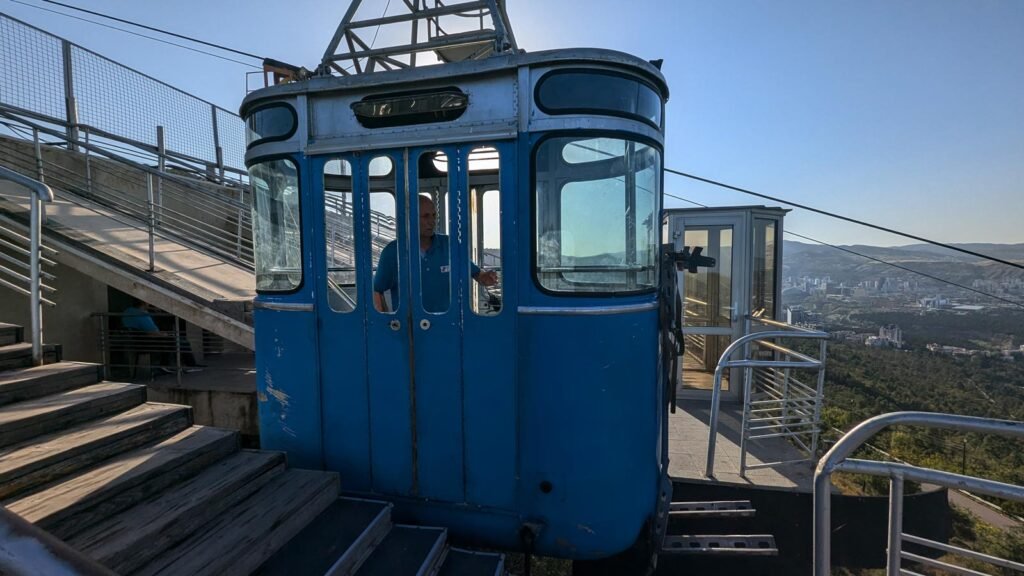 Turtle Lake Cable-Car in Tbilisi